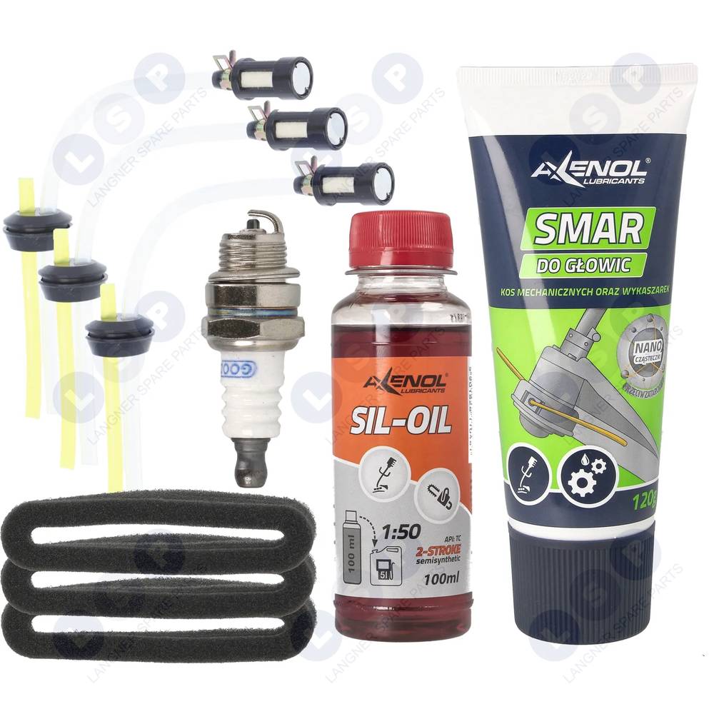 Súprava na údržbu motora prevodovky krovinorezu